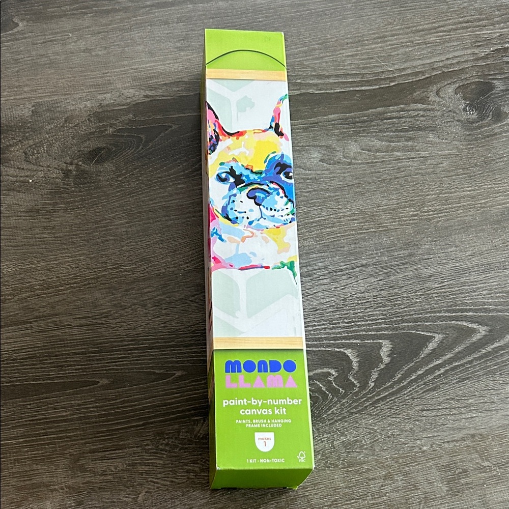 Mondo Llama Paint-by-Number Canvas Kit